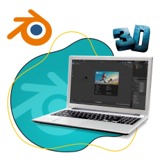 Blender - КИБЕРшкола программирования для детей, компьютерные курсы для школьников, начинающих и подростков - KIBERone г. Сертолово