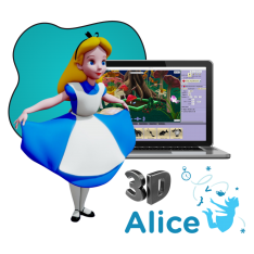 Alice 3d - КИБЕРшкола программирования для детей, компьютерные курсы для школьников, начинающих и подростков - KIBERone г. Сертолово