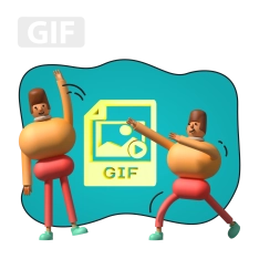 Gif-анимация - КИБЕРшкола программирования для детей, компьютерные курсы для школьников, начинающих и подростков - KIBERone г. Сертолово