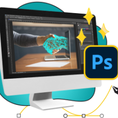 Волшебный Photoshop - КИБЕРшкола программирования для детей, компьютерные курсы для школьников, начинающих и подростков - KIBERone г. Сертолово
