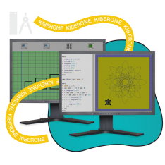Исполнители чертежник и черепашка - КИБЕРшкола программирования для детей, компьютерные курсы для школьников, начинающих и подростков - KIBERone г. Сертолово