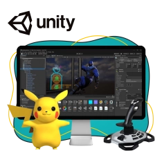 Мир игр на Unity 2D на популярном движке + AI-помощники - КИБЕРшкола программирования для детей, компьютерные курсы для школьников, начинающих и подростков - KIBERone г. Сертолово