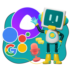 Голосовой помощник Алиса - КИБЕРшкола программирования для детей, компьютерные курсы для школьников, начинающих и подростков - KIBERone г. Сертолово