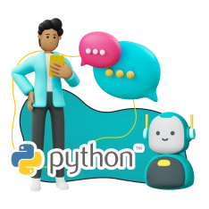 Умный чат-бот на Python на Telegram - КИБЕРшкола программирования для детей, компьютерные курсы для школьников, начинающих и подростков - KIBERone г. Сертолово